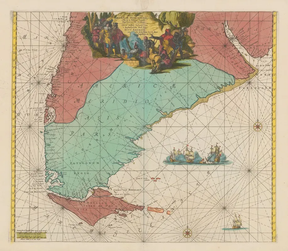 Atlas Nouveau Contenant Toutes Les Parties Su Monde Pl 134 Wall Art by Covens & Mortier - High-Resolution Digital Print