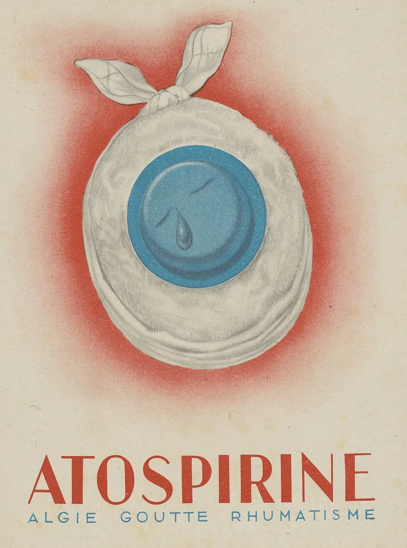 Atospirine Wall Art by Laboratoires André Lucien - High-Resolution Digital Print