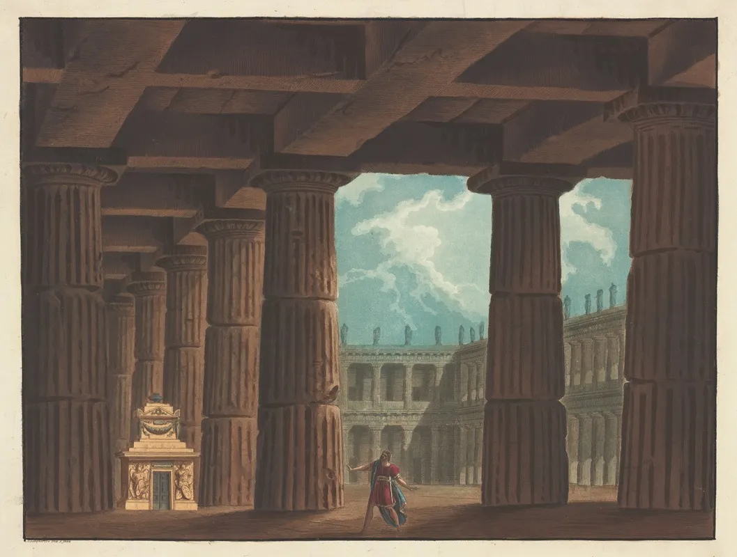 Atrio Contiguo Alla Reggia Di Ceruone