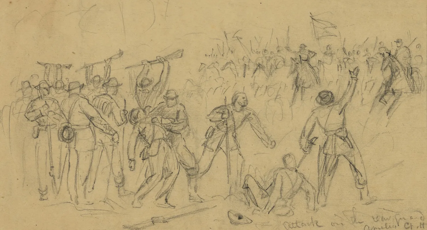 Attack On The Rear Guard Amelia Ct Ho