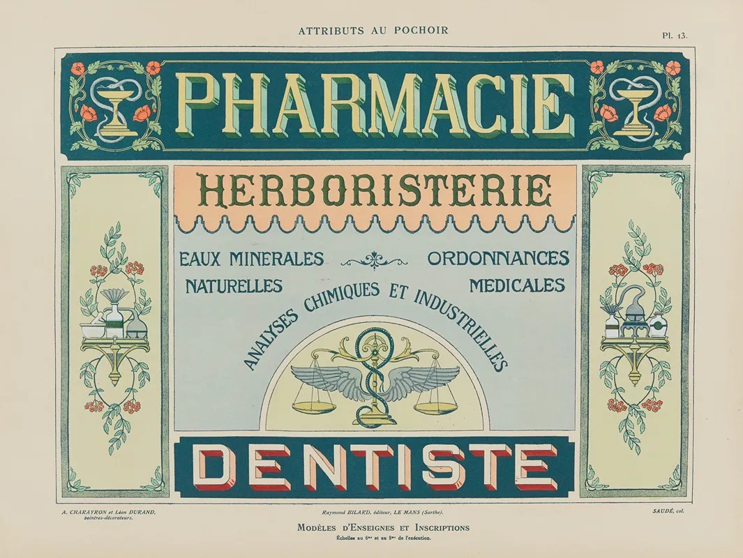 Attributs Au Pochoir Pl 14