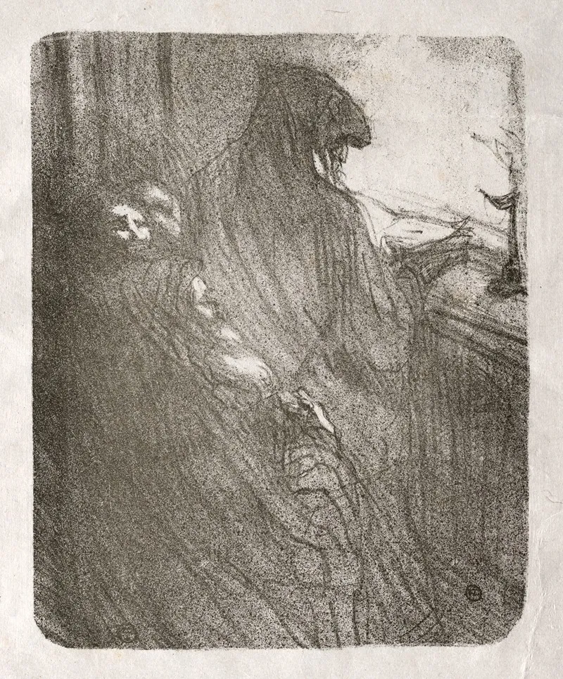Au Pied Du Sinai La Priere Des Juifs Polonais 2 Wall Art by Henri de Toulouse-Lautrec - High-Resolution Digital Print