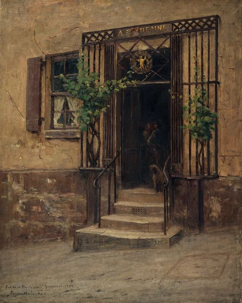 Auberge A Lenseigne De Saint Etienne Rue De La Montagne Sainte Genevieve
