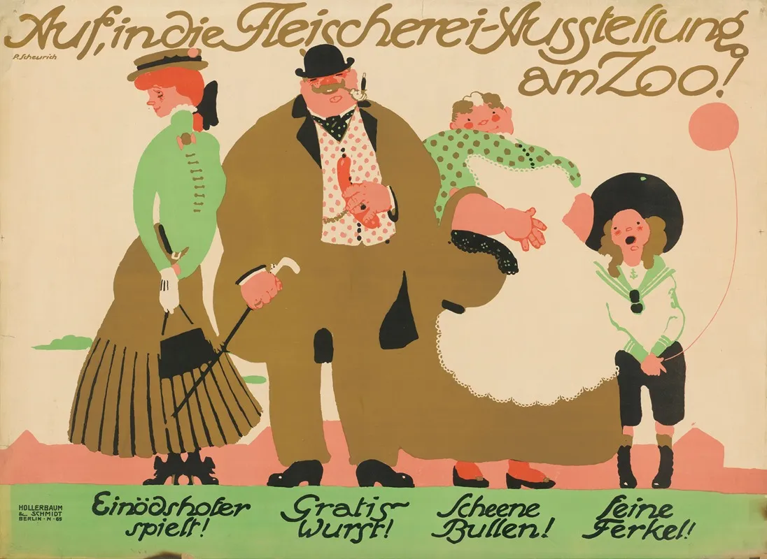 Auf In Die Fleischerei Ausstellung Am Zoo