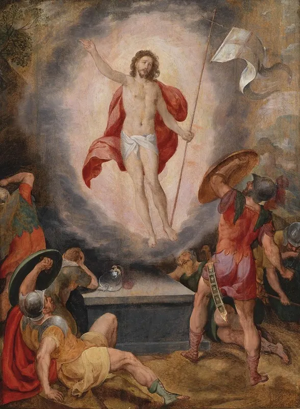 Auferstehung Christi Wall Art by Christoph Schwarz (Cirlce) - High-Resolution Digital Print