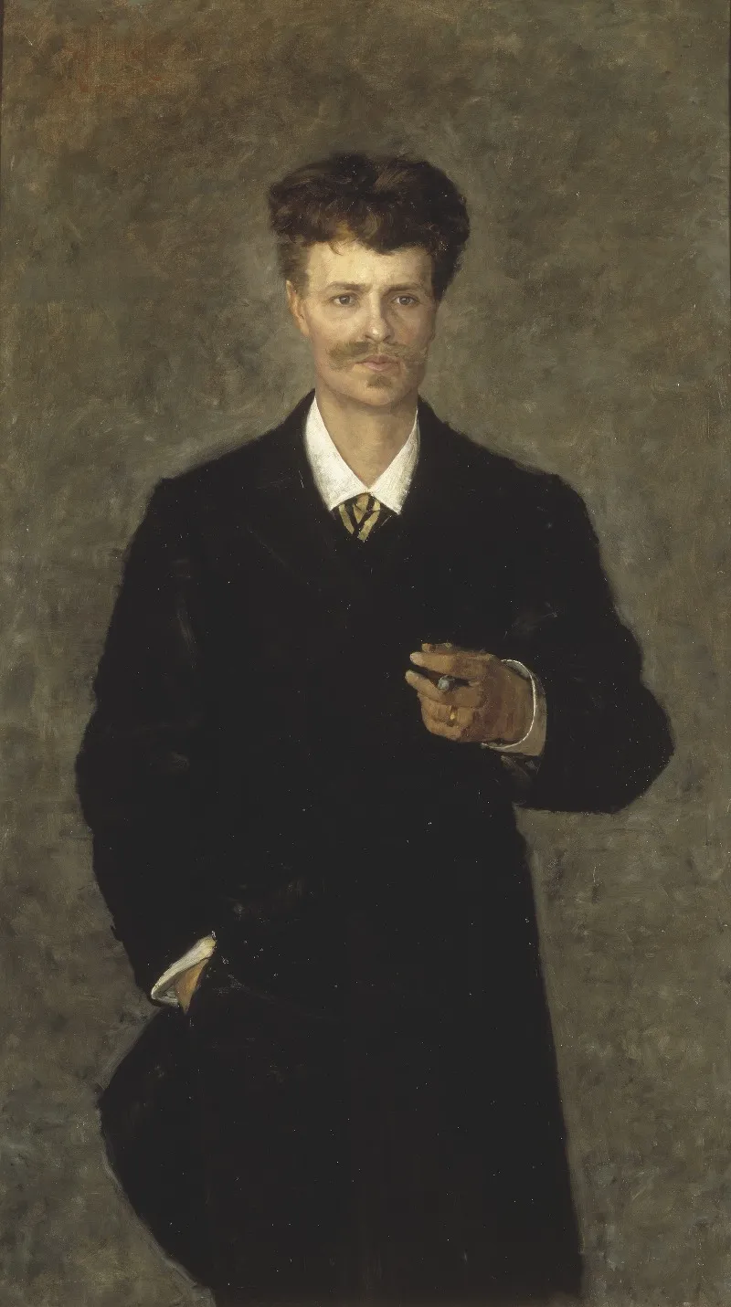 August Strindberg 1849 1912 Wall Art by Sofie Holten - High-Resolution Digital Print