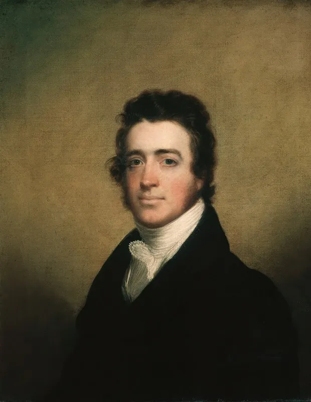 Augustus Washington Clason Wall Art by John Wesley Jarvis - High-Resolution Digital Print