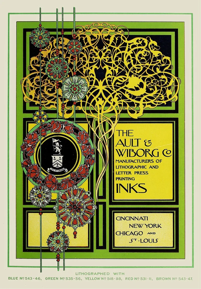 Ault And Wiborg Ad 019 Wall Art by Anonymous - High-Resolution Digital Print