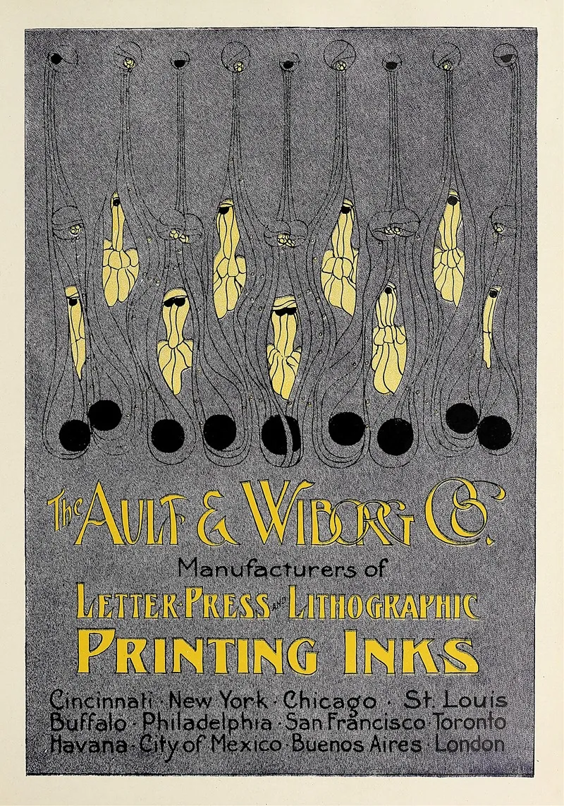 Ault And Wiborg Ad 027 Wall Art by Anonymous - High-Resolution Digital Print