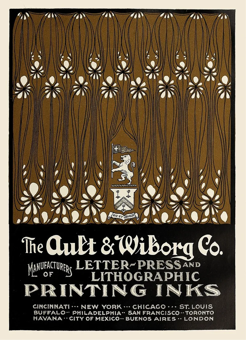 Ault And Wiborg Ad 029 Wall Art by Anonymous - High-Resolution Digital Print