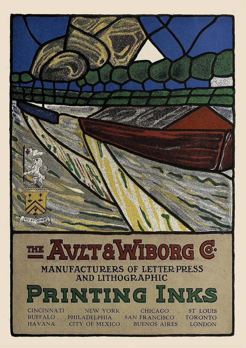 Ault And Wiborg Ad 034 Wall Art by Anonymous - High-Resolution Digital Print