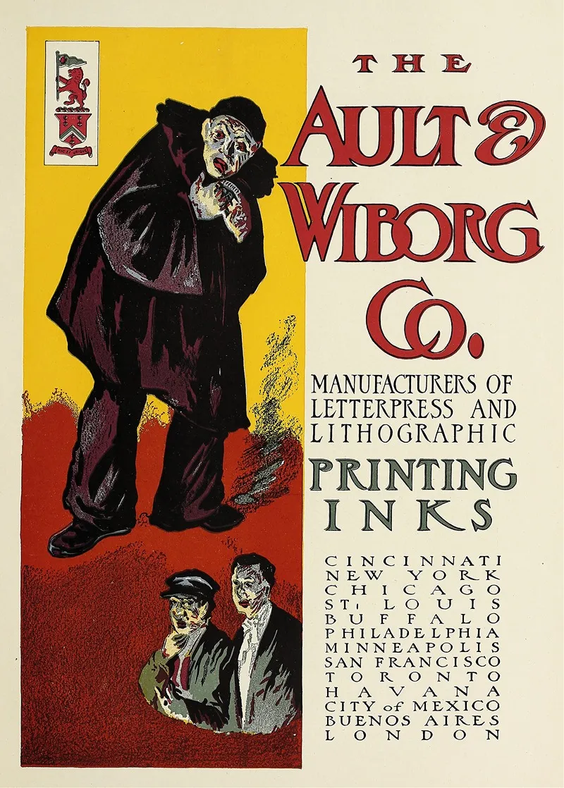 Ault And Wiborg Ad 036 Wall Art by Anonymous - High-Resolution Digital Print