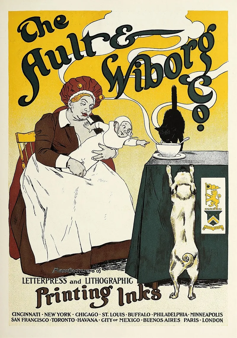 Ault And Wiborg Ad 037 Wall Art by Anonymous - High-Resolution Digital Print