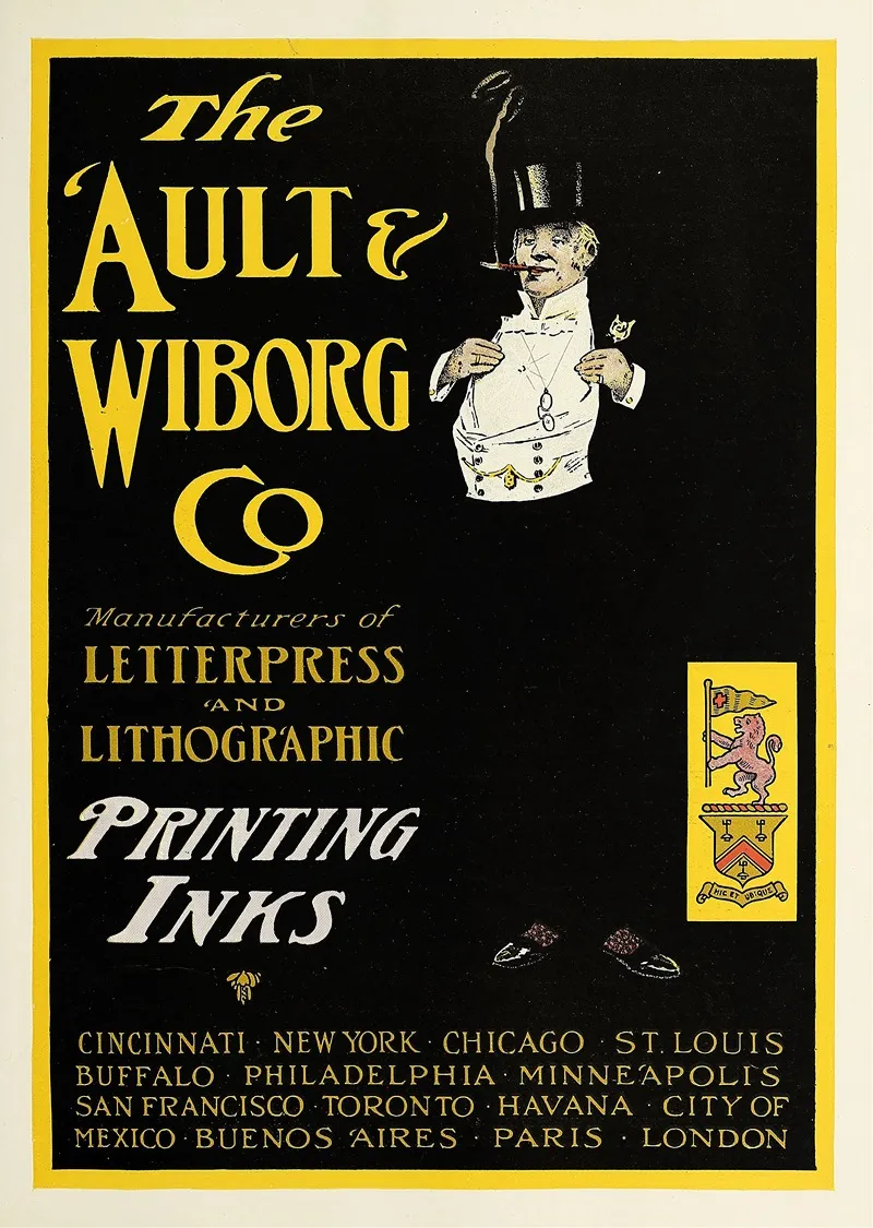 Ault And Wiborg Ad 039 Wall Art by Anonymous - High-Resolution Digital Print