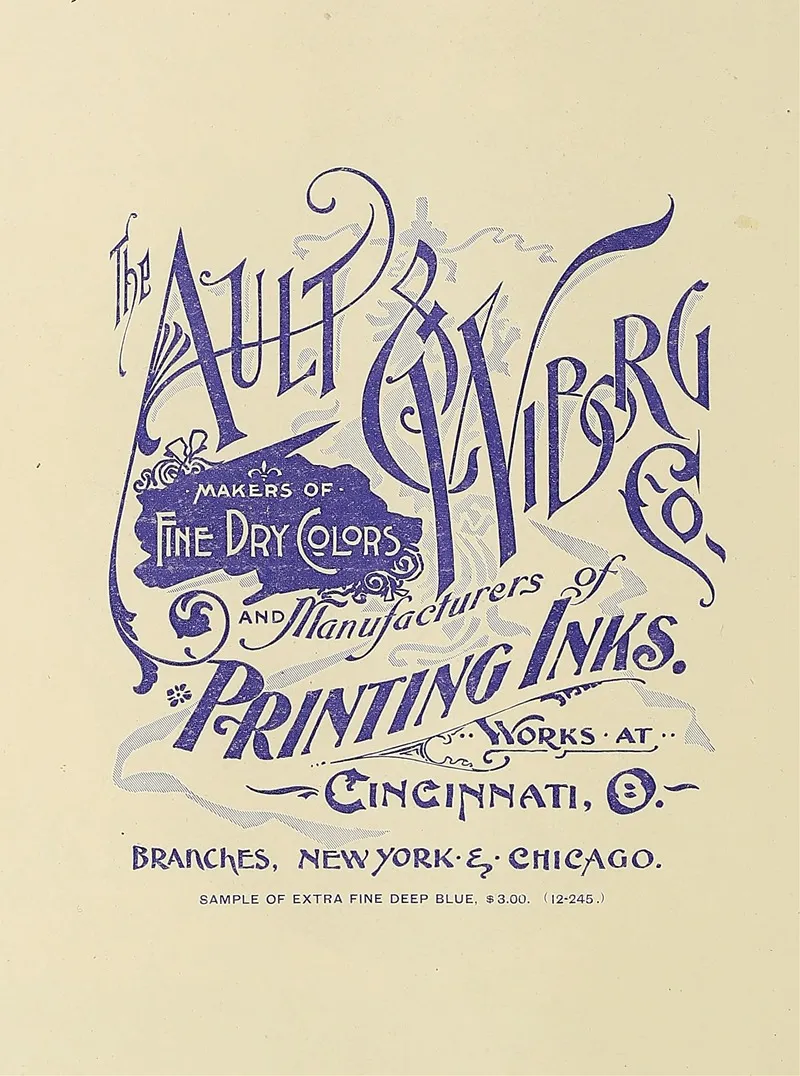Ault And Wiborg Ad 045 Wall Art by Anonymous - High-Resolution Digital Print
