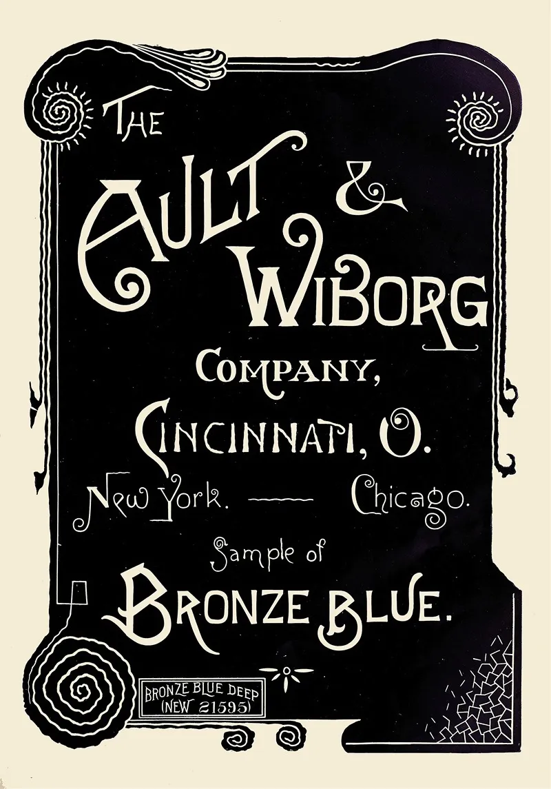 Ault And Wiborg Ad 053 Wall Art by Anonymous - High-Resolution Digital Print