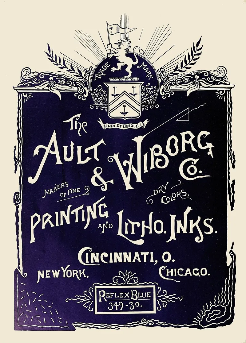 Ault And Wiborg Ad 054 Wall Art by Anonymous - High-Resolution Digital Print