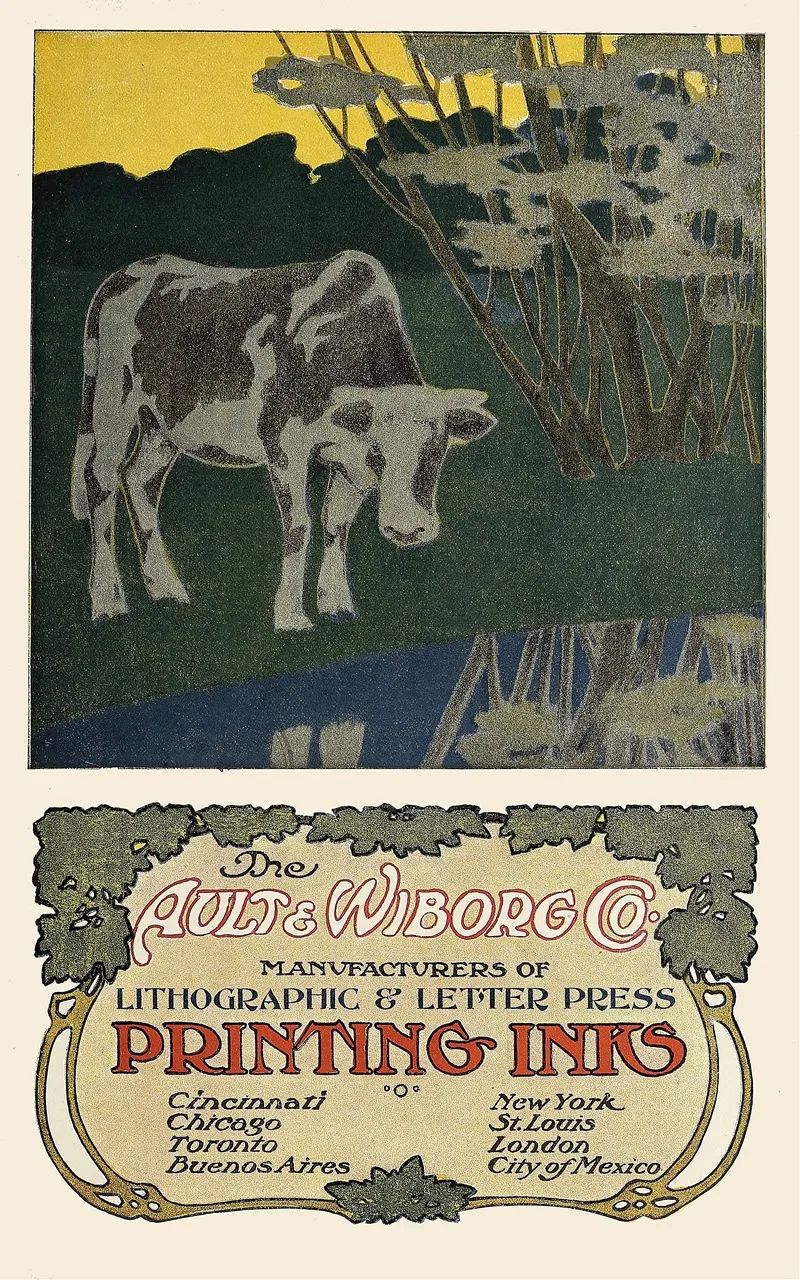 Ault And Wiborg Ad 064 Wall Art by Anonymous - High-Resolution Digital Print