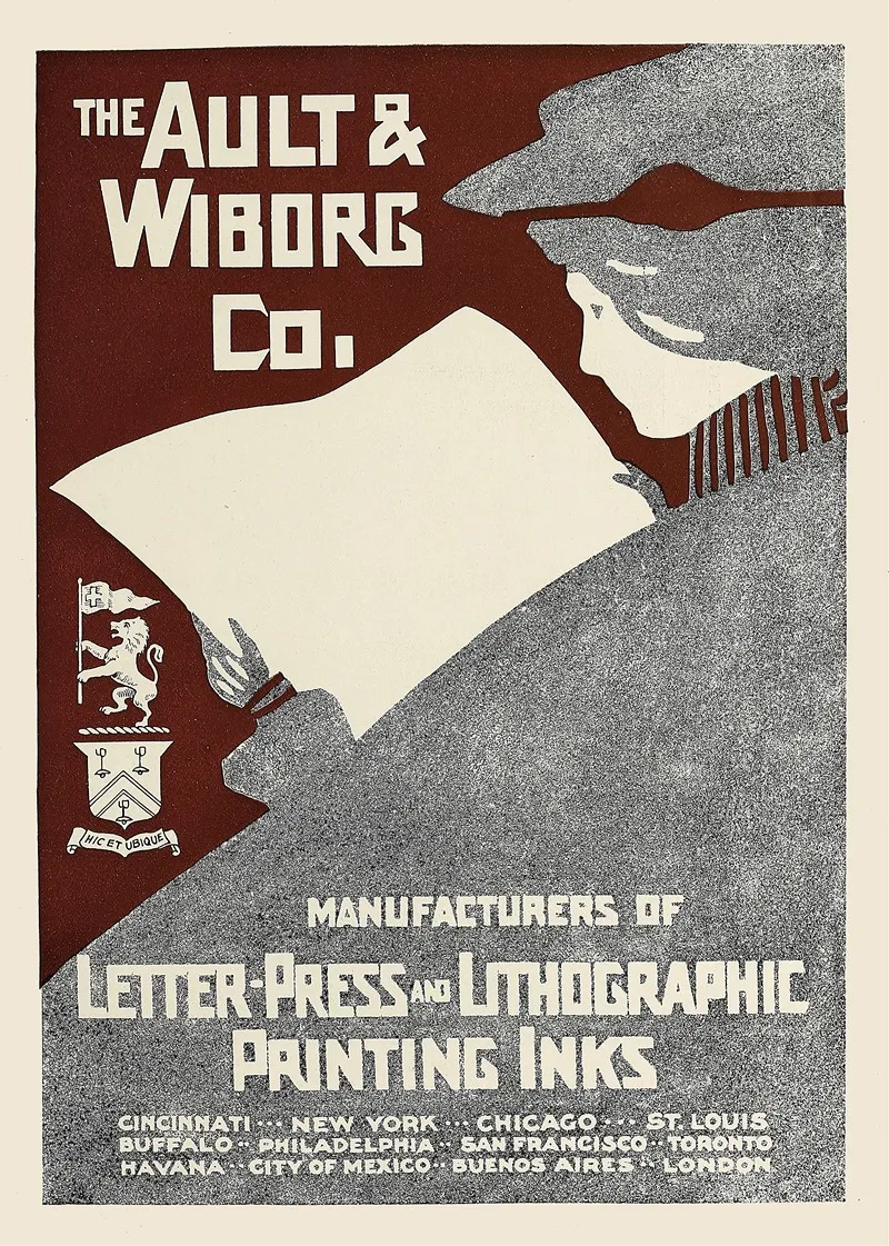 Ault And Wiborg Ad 072 Wall Art by Anonymous - High-Resolution Digital Print