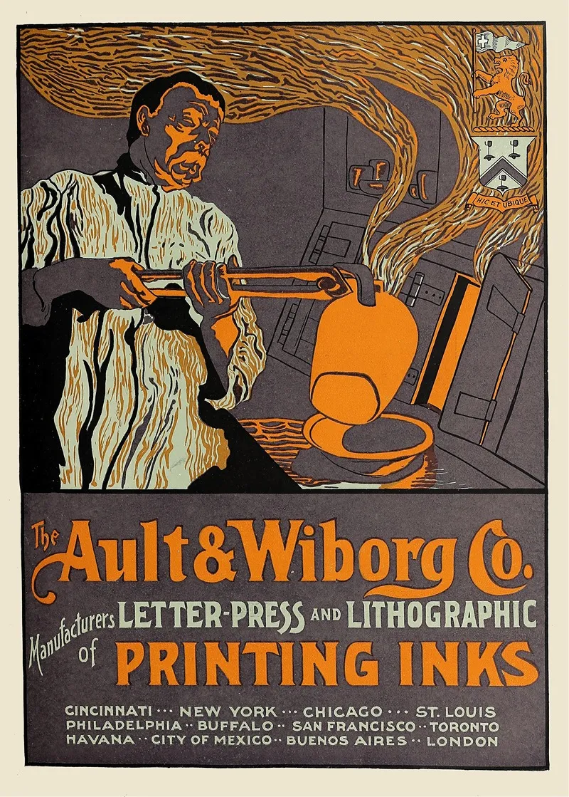 Ault And Wiborg Ad 074 Wall Art by Anonymous - High-Resolution Digital Print