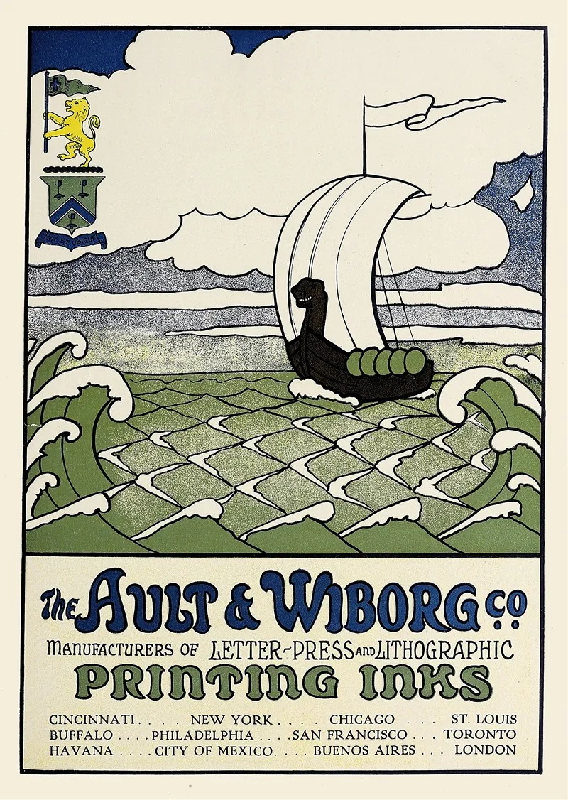 Ault And Wiborg Ad 076 Wall Art by Anonymous - High-Resolution Digital Print