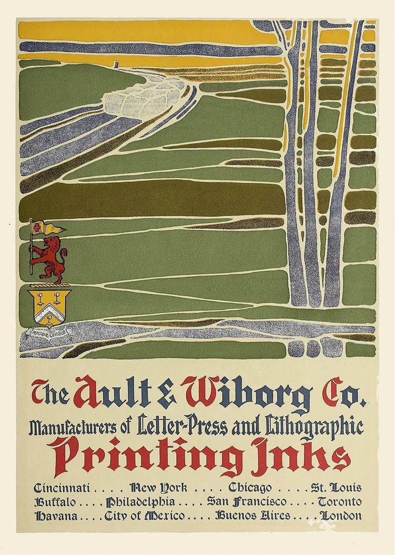 Ault And Wiborg Ad 077 Wall Art by Anonymous - High-Resolution Digital Print