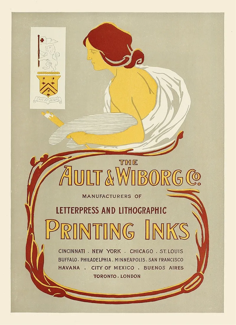 Ault And Wiborg Ad 081 Wall Art by Anonymous - High-Resolution Digital Print