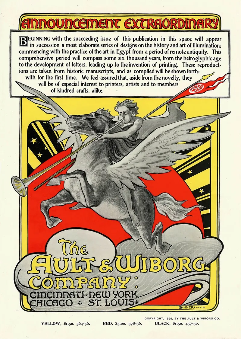 Ault And Wiborg Ad 096 Wall Art by Frank Swick - High-Resolution Digital Print