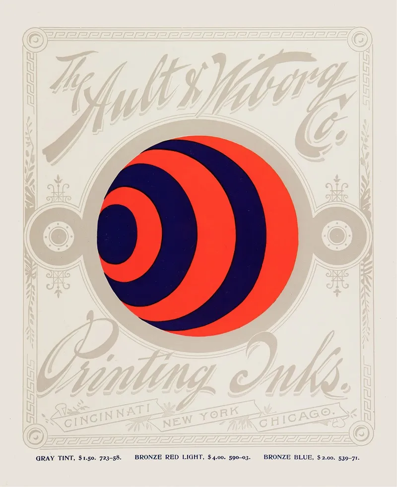 Ault And Wiborg Ad 112 Wall Art by Anonymous - High-Resolution Digital Print
