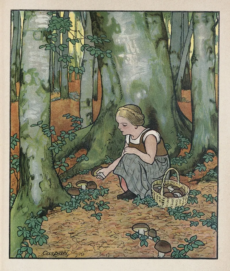 Aus Wald Und Heide Pl 05 Wall Art by Walther Caspari - High-Resolution Digital Print