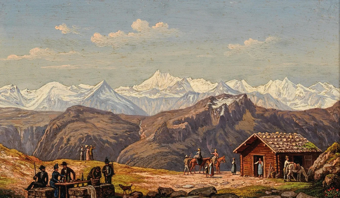 Aussicht Vom Gamskogel In Gastein