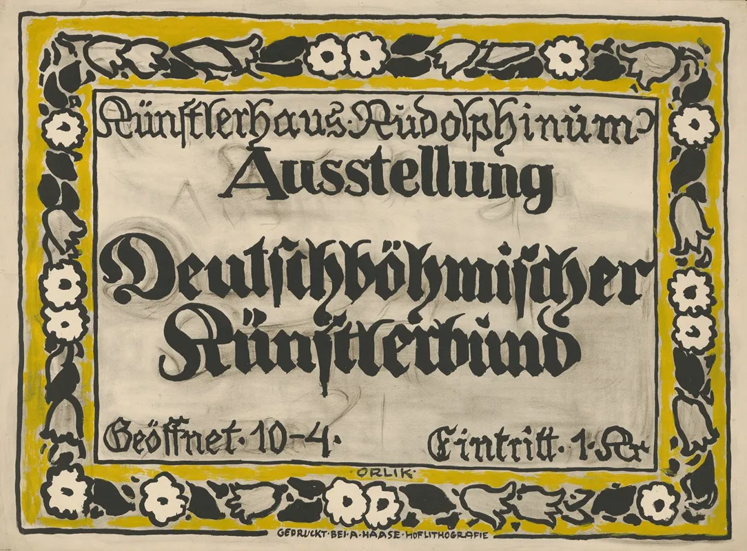 Ausstellung Deutschbohmischer Kunstlerbund Im Kunstlerhaus Rudolphinum