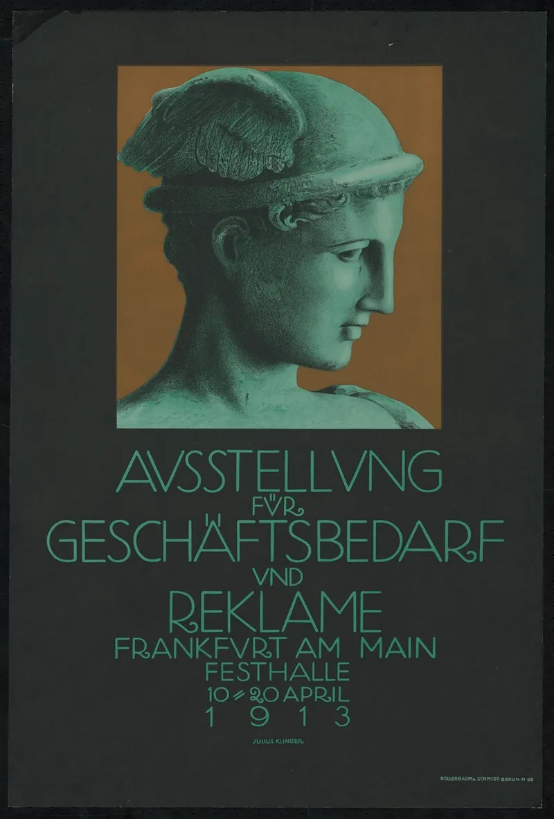 Ausstellung Fur Geschaftsbedarf Wall Art by Julius Klinger - High-Resolution Digital Print