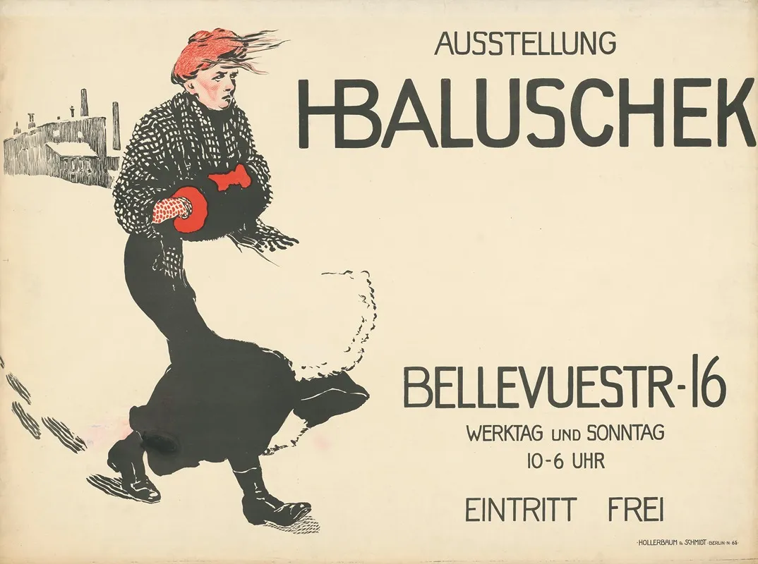 Ausstellung Hans Baluschek Bellevuestrase 16 Berlin