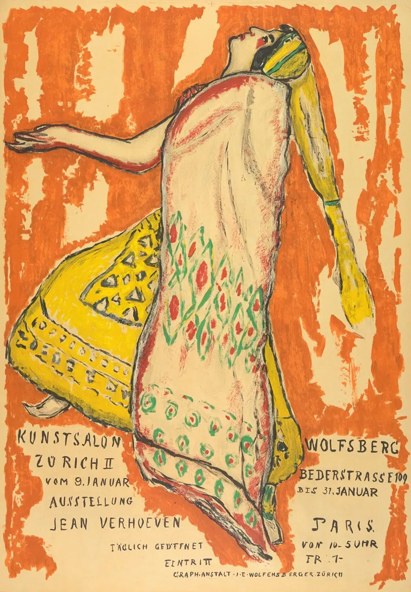 Ausstellung Jean Verhoeven Kunst Salon Wolfburg Wall Art by Jean Verhoeven - High-Resolution Digital Print