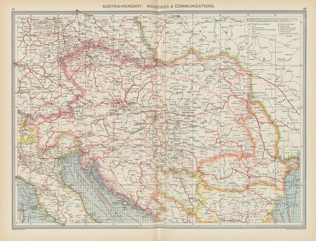 Austria Hungary Industries And Communications