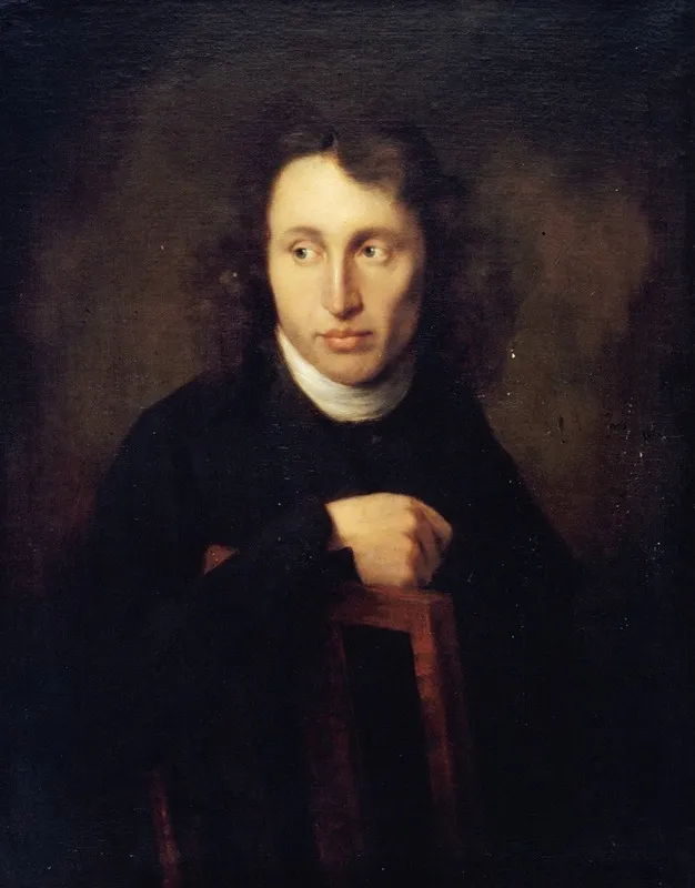 Autoportrait 14 Wall Art by Johann Bernhard Scheffer - High-Resolution Digital Print