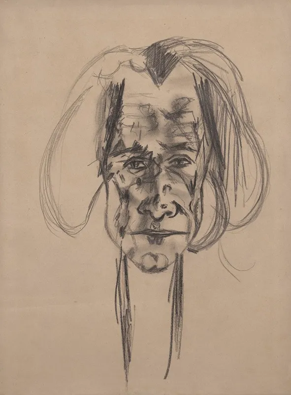 Autoportrait 21 Wall Art by Antonin Artaud - High-Resolution Digital Print