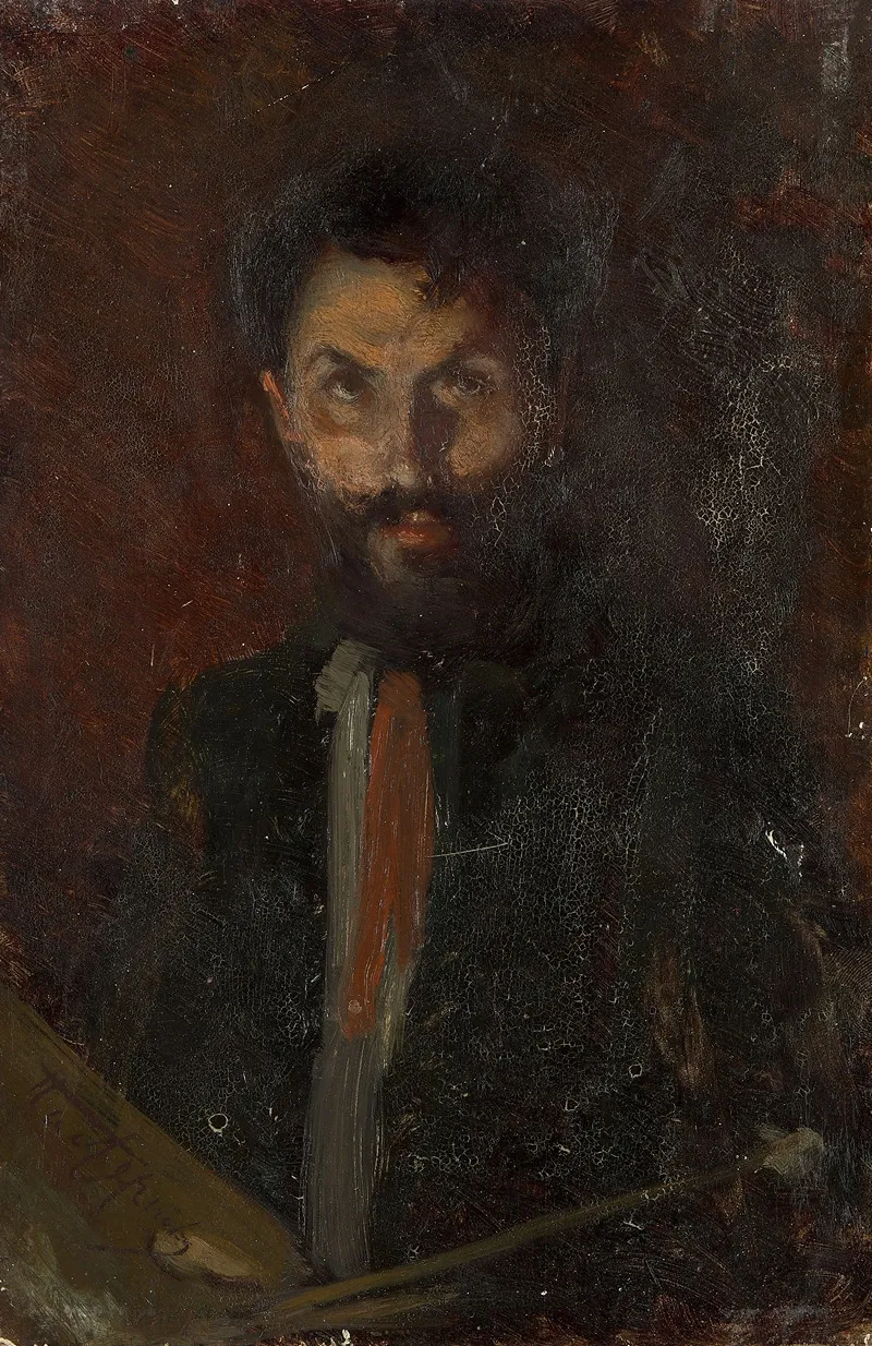 Autoportrait 32 Wall Art by Leonid Osipovich Pasternak - High-Resolution Digital Print