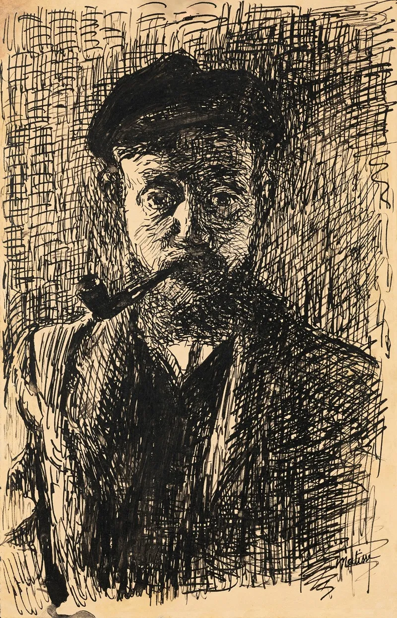 Autoportrait A La Pipe