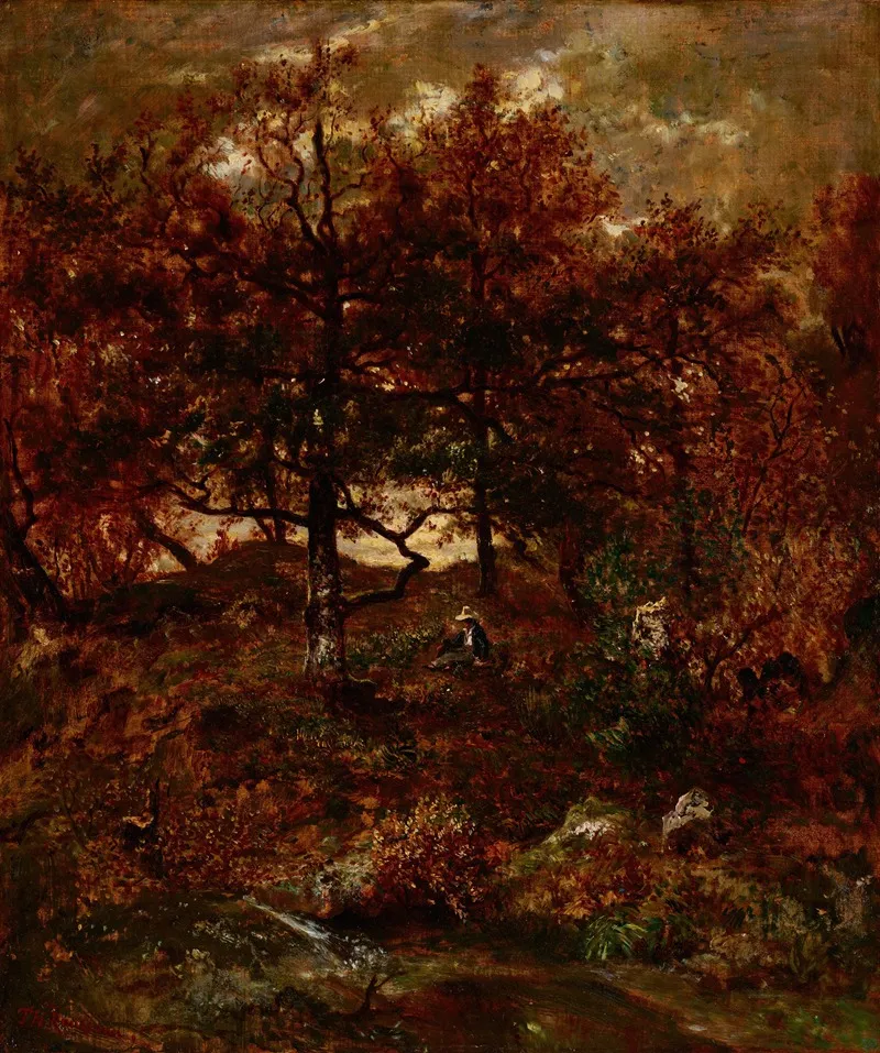 Autumn At St Jean De Paris Forest Of Fontainebleau