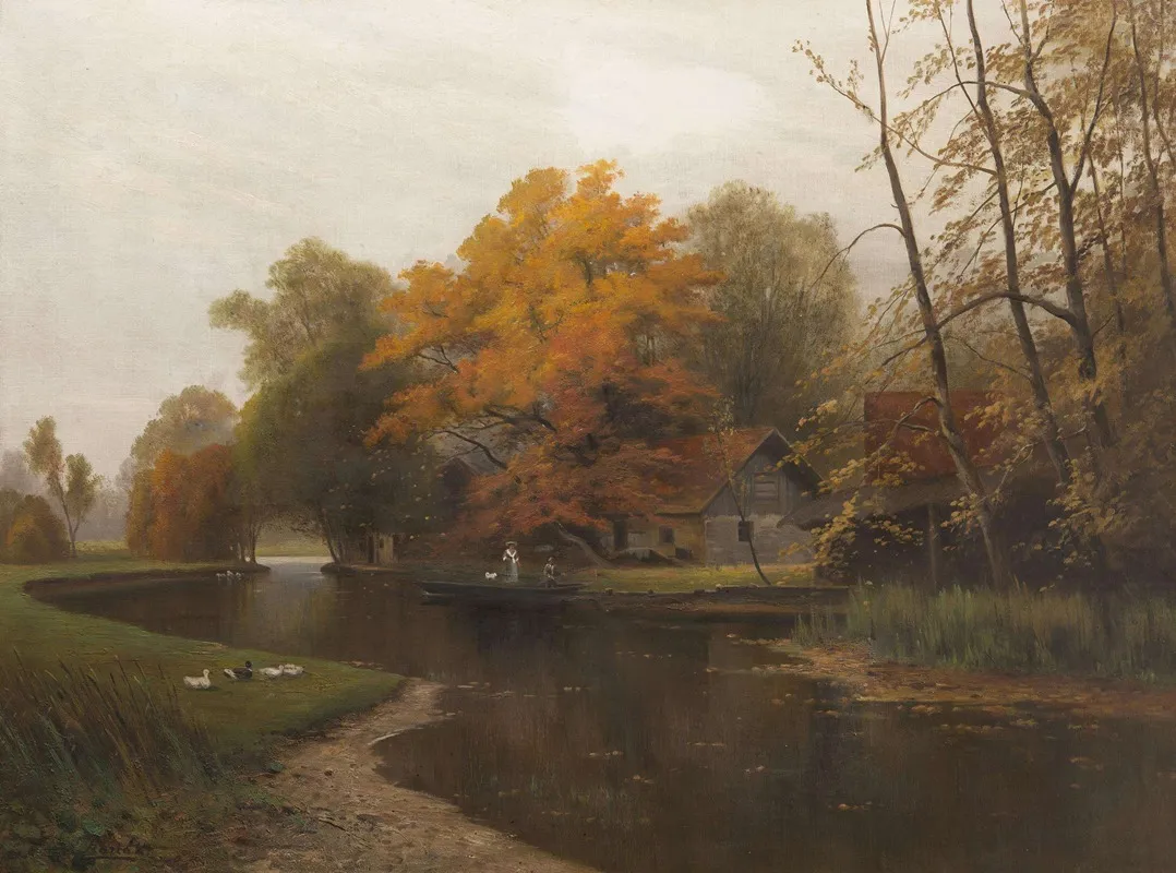 Autumn By The Water