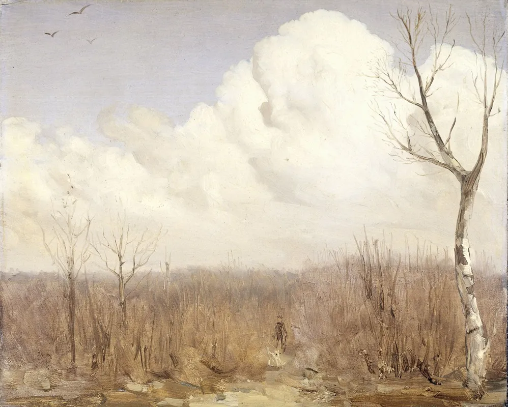 Autumn Day Wall Art by Gerrit Willem Dijsselhof - High-Resolution Digital Print