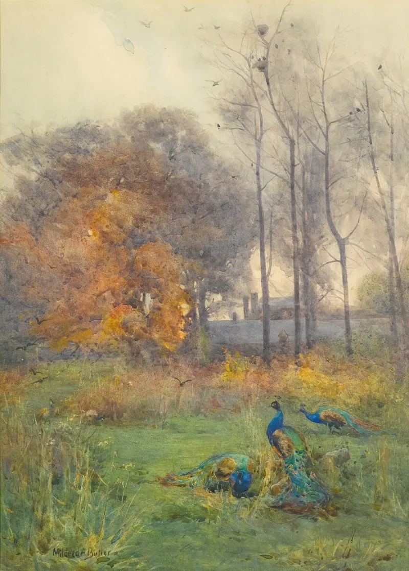 Autumn Days Wall Art by Mildred Anne Butler - High-Resolution Digital Print