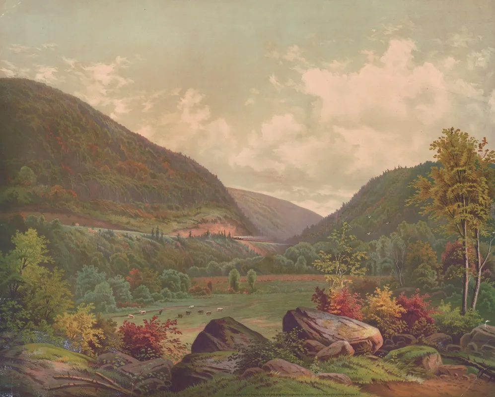Autumn In The Alleghenies Horse Shoe Bend