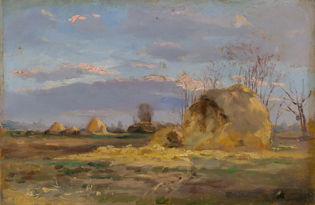 Autumn Landscape With Trees