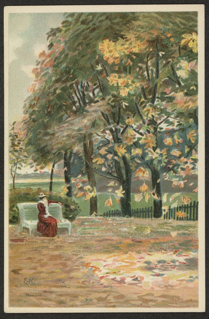 Autumn Scene Wall Art by Eivind Nielsen - High-Resolution Digital Print
