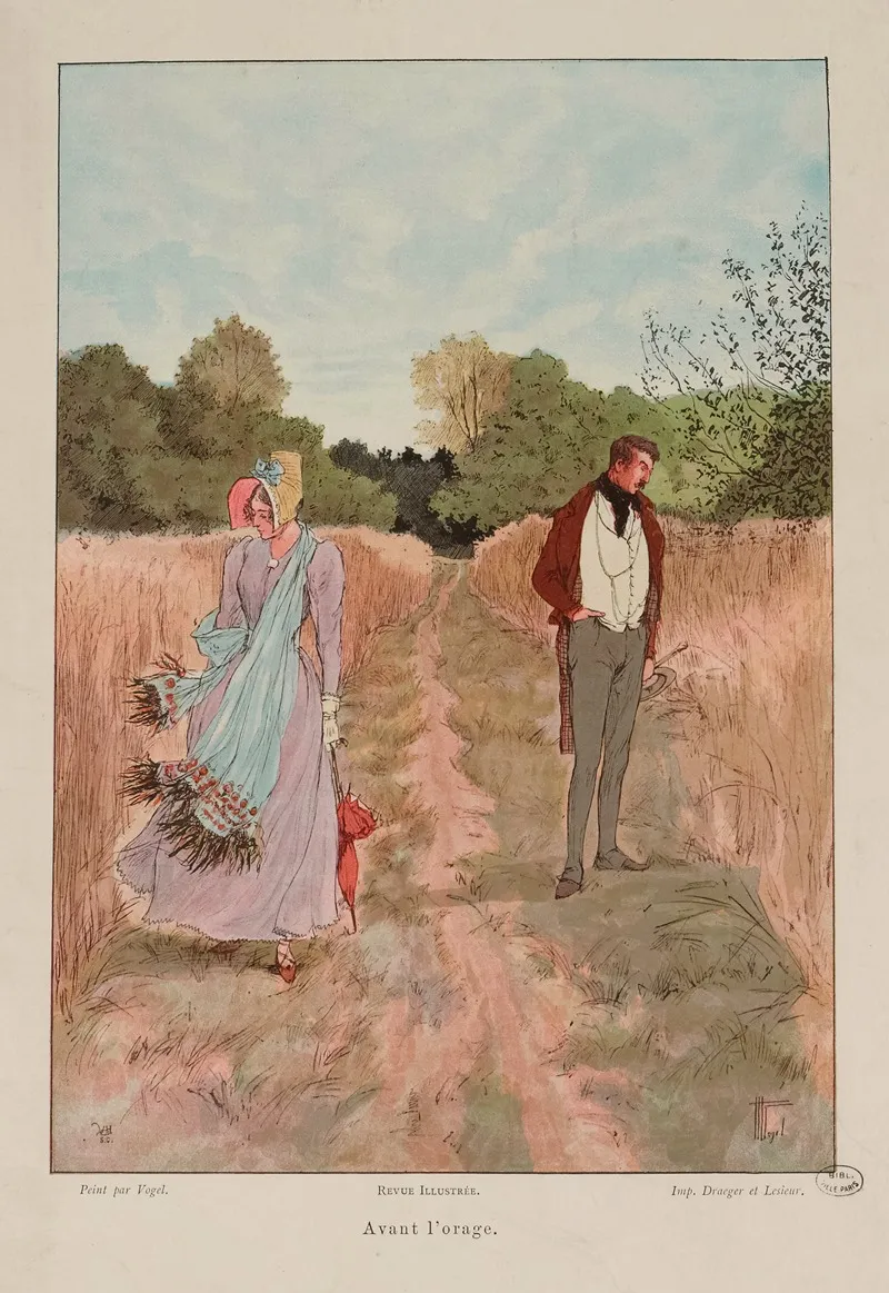Avant Lorage Wall Art by Hermann Vogel - High-Resolution Digital Print