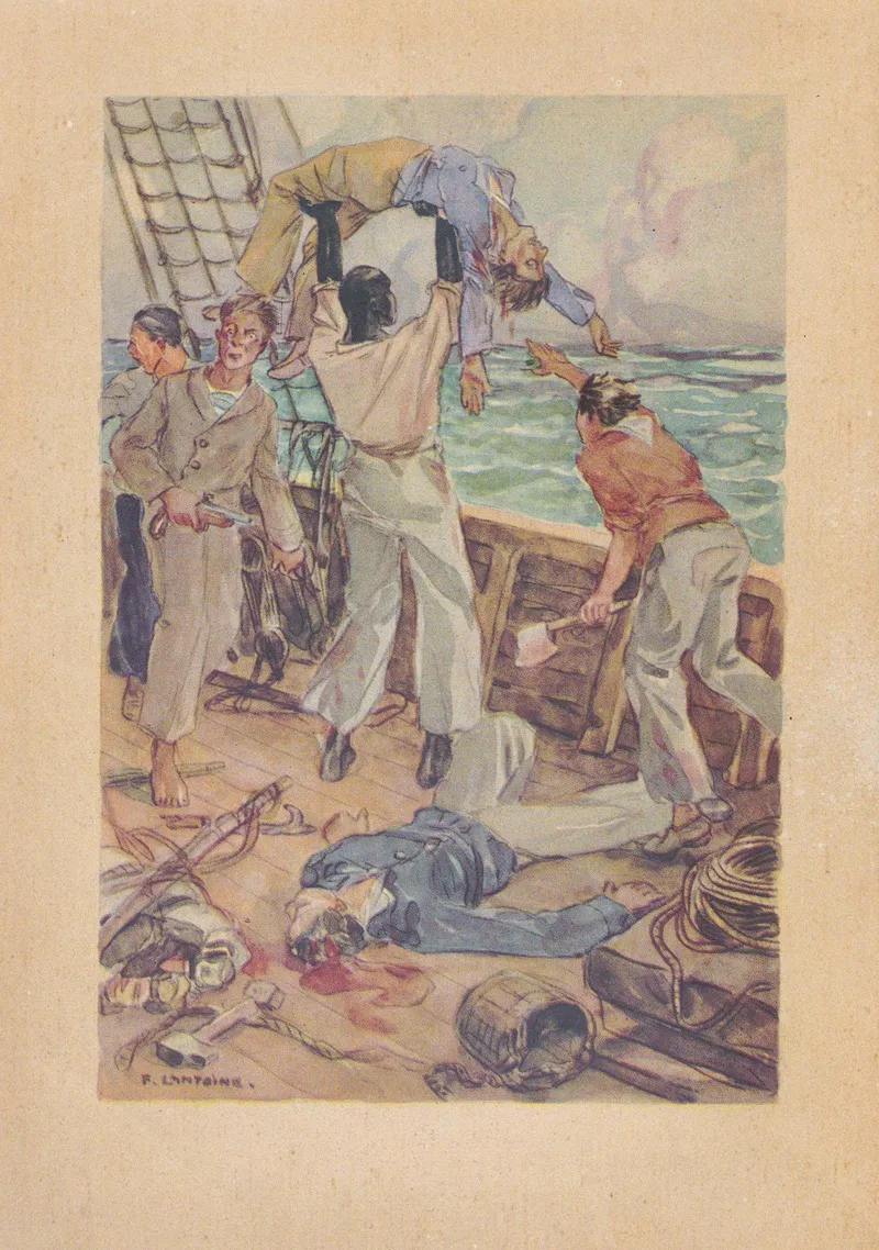 Aventures Darthur Gordon Pym Pl 2 Wall Art by Fernand Lantoine - High-Resolution Digital Print