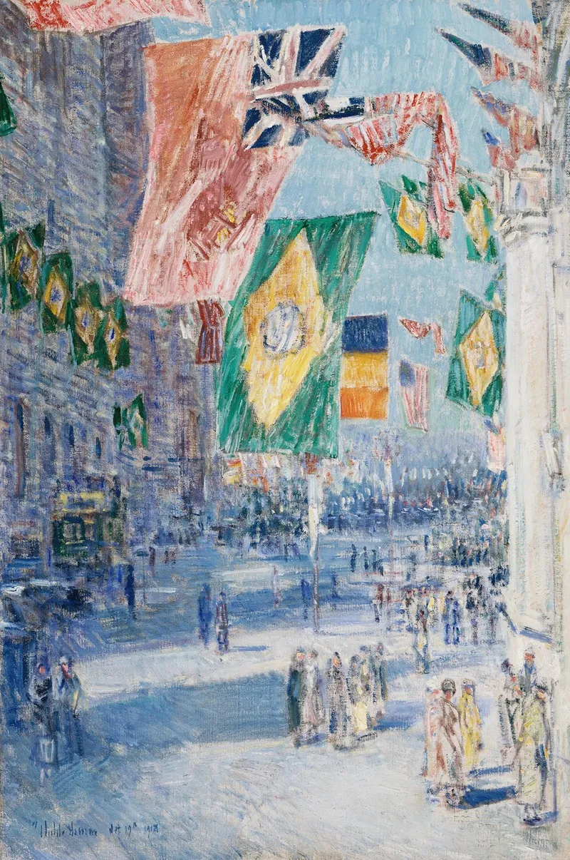 Avenue Of The Allies Brazil Belgium
